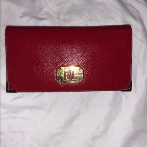 Ralph Lauren Women’s Red Wallet